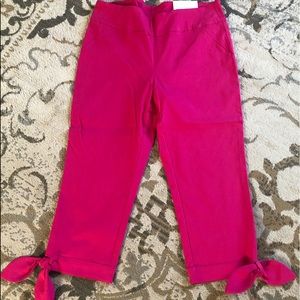 EST 1946 Capri pants pink size 16 NWT